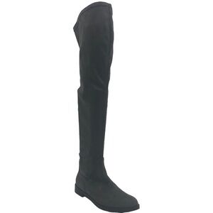 NEW Kenneth Cole REACTION Wind-y Over the Knee Grey Faux Suede Boot Size 6.5